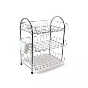 스텐레스선반 둘더스 식기건조대 3단(PP) 망개수대