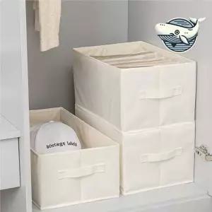 옷정리함 사각 수납함 정리함 다용도 수납 박스 옷수납정리함