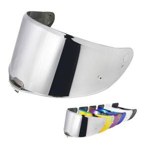 인용 II 풀페이스 모터사이클 헬멧 액세서리 교체용 FF811 VOCOR II용 VCOROS 바이저 실드(크롬 실버)