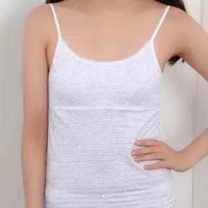 여자아이 끈런닝 주니어 브라런닝 스트라이프 편한 JfE7+3rlx