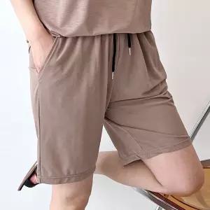 쿨 반바지 여성 여름 팬츠 허리밴딩 무지 데일리팬츠 YYw6+1YiE
