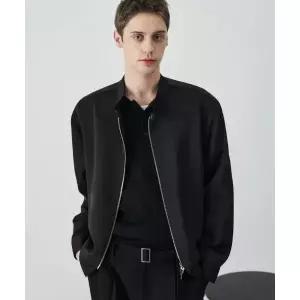 매장정품 드로우핏 DRAW FIT 앰비언트 미니멀 블루종 자켓 [BLACK] DFJK6104BK 208605