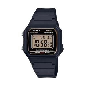 [미국배송] 카시오 W217H 시리즈 | 남성 U2019S 디지털 시계 50M WR 1/100초 스톱워치 LED 백라이트 카운트다운 타이머 100 SEC 크로노그래프 일일 알람 시간 신호 7년 배터리