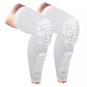 조디 레슬링 무릎 보호대 압박 다리 소매(무릎 보호대와 종아리 포함) 축구 야구 럭비 라크로스를 위한