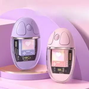 투명 마우스 기계 태블릿 감성 화이트 데스크탑