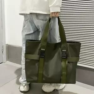 빅사이즈 남여공용 나일론 쇼퍼백 여행가방 숄더 토트 Ggi6+9mxA