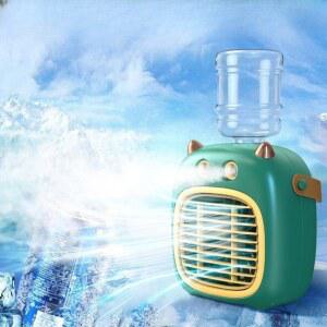 소형 급냉선풍기 테이블 사무실 냉방기 선풍기 캠핑