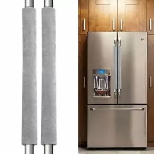 롱 냉장고 손잡이 커버 문고리 2개 문손잡이 도어 원형 유리 정전기 방지