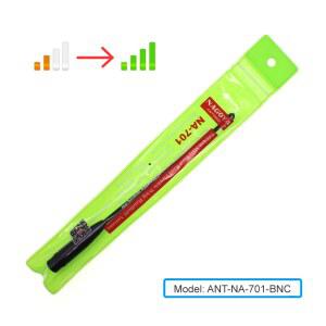 나고야 Na-701 BNC VHF UHF 안테나, IC-V8 IC-V82 IC-V85 TK308 워키토키용, 100% , 144 Mhz, 430Mhz