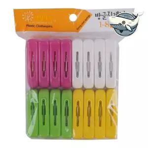 다채로운 컬러 빨래 집게 다용도 빨래 고정 빨래 집게 빨래집게 의류집게