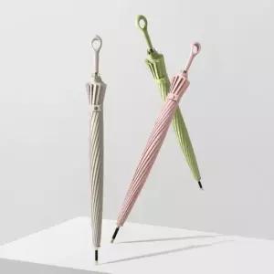 러브홀 구멍 마카롱 장우산 16K 수동 반자동 가벼운 장우산 반우산 경량우산 감성우산