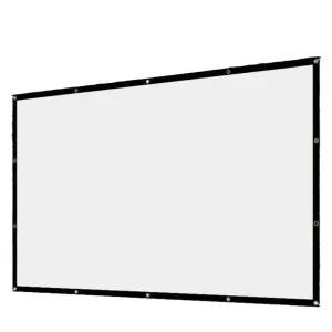 대형빔스크린 빔프로젝트 천 스크린 야외 영화 300인치 캠핑