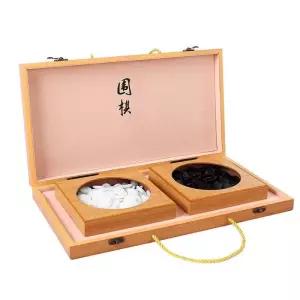 바둑판 바둑알 장기판 19로 접이식 보드 세트 휴대용 바둑