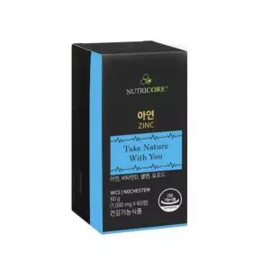 뉴트리코어 아연 NCS 정상적 식약처 인증 건강기능식품 면역 2개월분 MJ