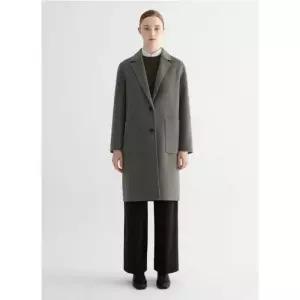 [백화점 정품] 쉬즈미스 울 혼방 핸드메이드 싱글 롱코트 (SWHCTO41010)