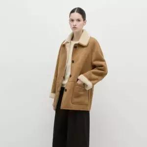 [백화점 정품] 쉬즈미스 스웨이드 시어링 무스탕 SWUJKP42010