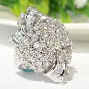 큐빅반지 서지컬스틸 화이트 악세사리 화려한 링 DG 보석반지 패션반지 예쁜반지 반지선물