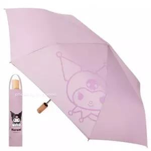 쿠로미 빅빼꼼 안전한 55 3단 자동우산-퍼플 유아우산 아기우산 아동우산 어린이우산