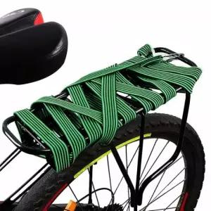 카라비너 고탄성 자전거로프(4M) 탄성로프 고리줄바