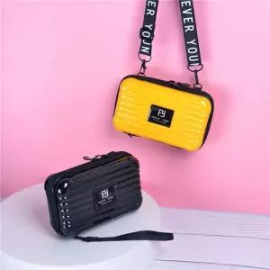 미니 휴대용 하드 케이스 캐리어 화장품파우치 인쇄 DQT9+2Gsb