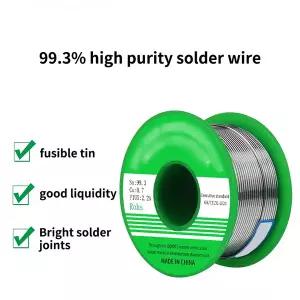 무연납 실납 납땜 와이어 HA 50g 99.3% 고순도 솔더 전자 가정용 도구