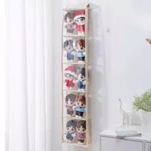 인형 문걸이 투명인형 신발 투명 정리 보관함 패브릭 솜인형