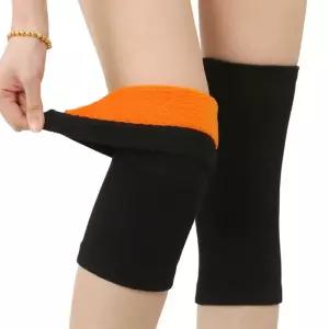 겨울 방한용품 기모 스판 무릎보호대 융털 레그워머