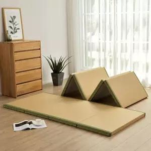 시원한 일본식 야자 장판 매트 왕골 사이즈 다다미 접이식
