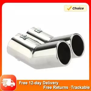 배기음튜닝 머플러  스테인레스 스틸 배기 테일 파이프 팁 VW 제타 1998-2004 골프 4 보라 자동차