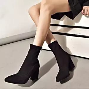 니삭스부츠 발목부츠 스웨이드패션슈즈 가을부츠 남성레인 레인부츠 어글리슈즈