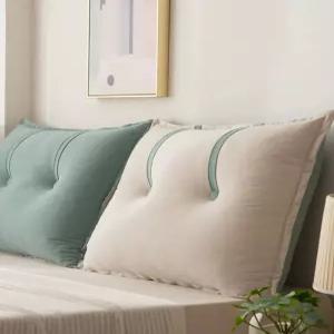 침대 벽가드 쿠션 침실 패브릭 삼각 헤드 쇼파