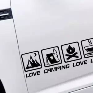 캠핑카 스티커 캠핑 사랑 라이프 스타일 디자인 캠프 hjy1+7KBg