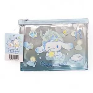 캐릭터 투명 플랫 파우치 지퍼형 굿즈 소품 수납 다용도 백 휴대용