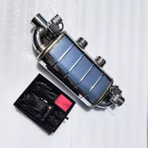 배기음튜닝 머플러  자동차 배기음 시스템 전자 밸브 2 인렛 투 아웃렛 리모컨 조절식 개조 키트