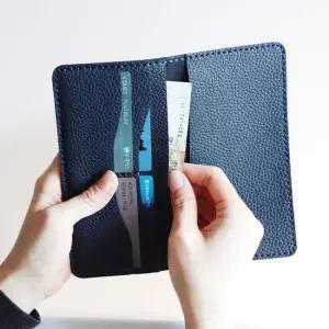 에치펠레 가죽 핸드폰 지갑 네이비 장지갑 폰케이스 남성지갑 가죽지갑 미니지갑