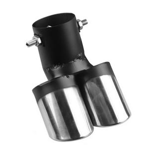 배기음튜닝 머플러  자동차 배기 팁 스테인레스 스틸 테일 파이프 듀얼 콘센트 개조 부품