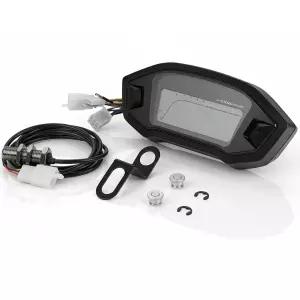 모든 DC 12V 모터사이클에 적합한 범용 모터사이클 속도계 타코미터 디지털 주행 거리계 7가지 색상으로