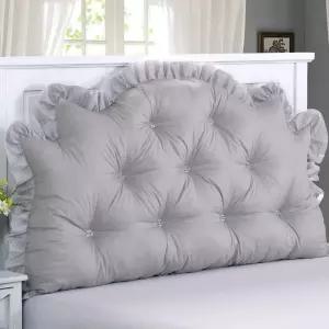 침대헤드 쿠션 등받이 인테리어 안방 침실 침대프레임 허리 받침 보드 보호 벽가드