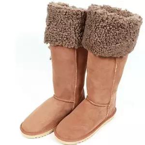 양가죽 털부츠 101801-체스넛)-성인용 양털부츠 부츠 양털부츠 롱부츠 양가죽부츠 털부츠