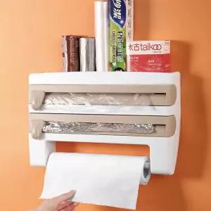 롤백거치대 랩걸이 키친타올꽂이 치킨타월 비닐걸이