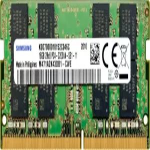 삼성 16GB DDR4 3200MHz SODIMM PC4-25600 CL22 2Rx8 1.2V 260핀 SO-DIMM 노트북 RAM 메모리 모듈