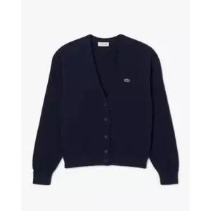 [국내백화점] 라코스테 (여성) 25FW 링스링스 브이넥 가디건 F4143-55N 166(네이비)