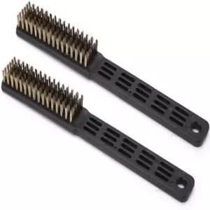 EESC2Y (2팩) 볼링화 브러시 볼링 액세서리 먼지 그릿 제거로 신발 슬라이드 개선 (2)