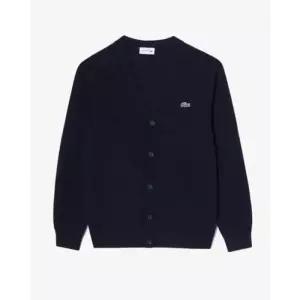 [국내백화점] 라코스테 (남성) 브이넥 남자 가디건 (네이비)
