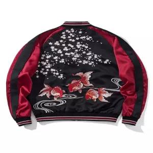 붕어 스카쟌 잉어 봄 자켓 외투 니뽄삘