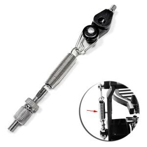 베이스 드럼 풋 페달 스프링 조립 - 캠 풀리  후크 텐셔너 포함 타악기용 교체 부품