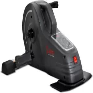 책상 페달 운동기 가정용 휴대용 실내 유산소 미니 자전거 노인용 팔/다리 마그네틱 전동식 및 무료 써니핏