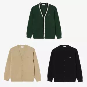 [국내백화점] 라코스테 (남성)베이직 V넥 가디건 모음(H66E-55N)3컬러 중 택1