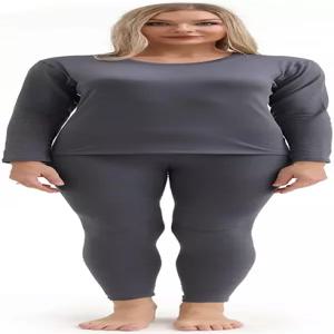 PISIQI 보온 속옷 여성 초부드러운 롱 존스 세트 베이스 레이어 스키 겨울 따뜻한 상하