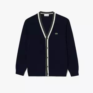 [국내백화점] 라코스테 (남성)베이직 V넥 가디건(H66E-55N HDE)다크네이비